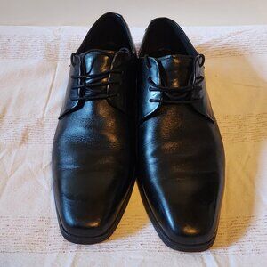 Steve Madden Mens Black Leather Shoes Size 11